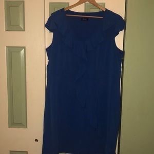 Beautiful sleeveless blue dress